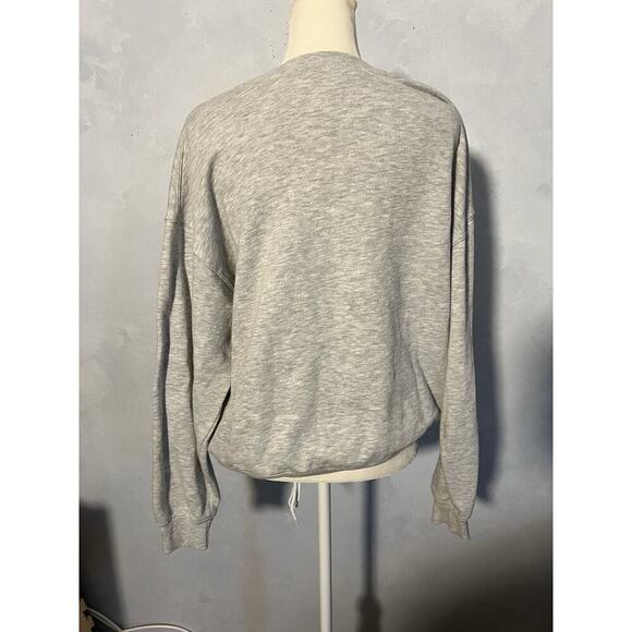 Disney Let There Be Love Rainbow Sweatshirt Pullover Grey Sz XL - Picture 6 of 8